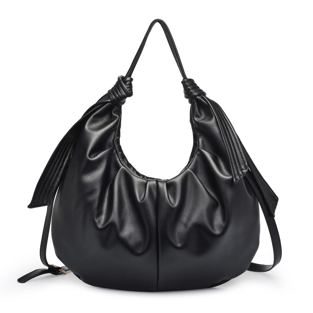 Product Image of Urban Expressions Marcy Hobo 840611174659 View 3 | Black