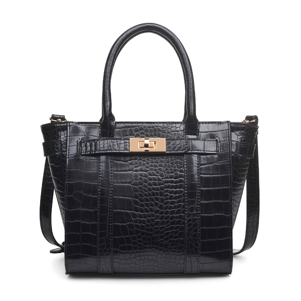 Product Image of Urban Expressions Jayden Satchel 840611172914 View 1 | Black
