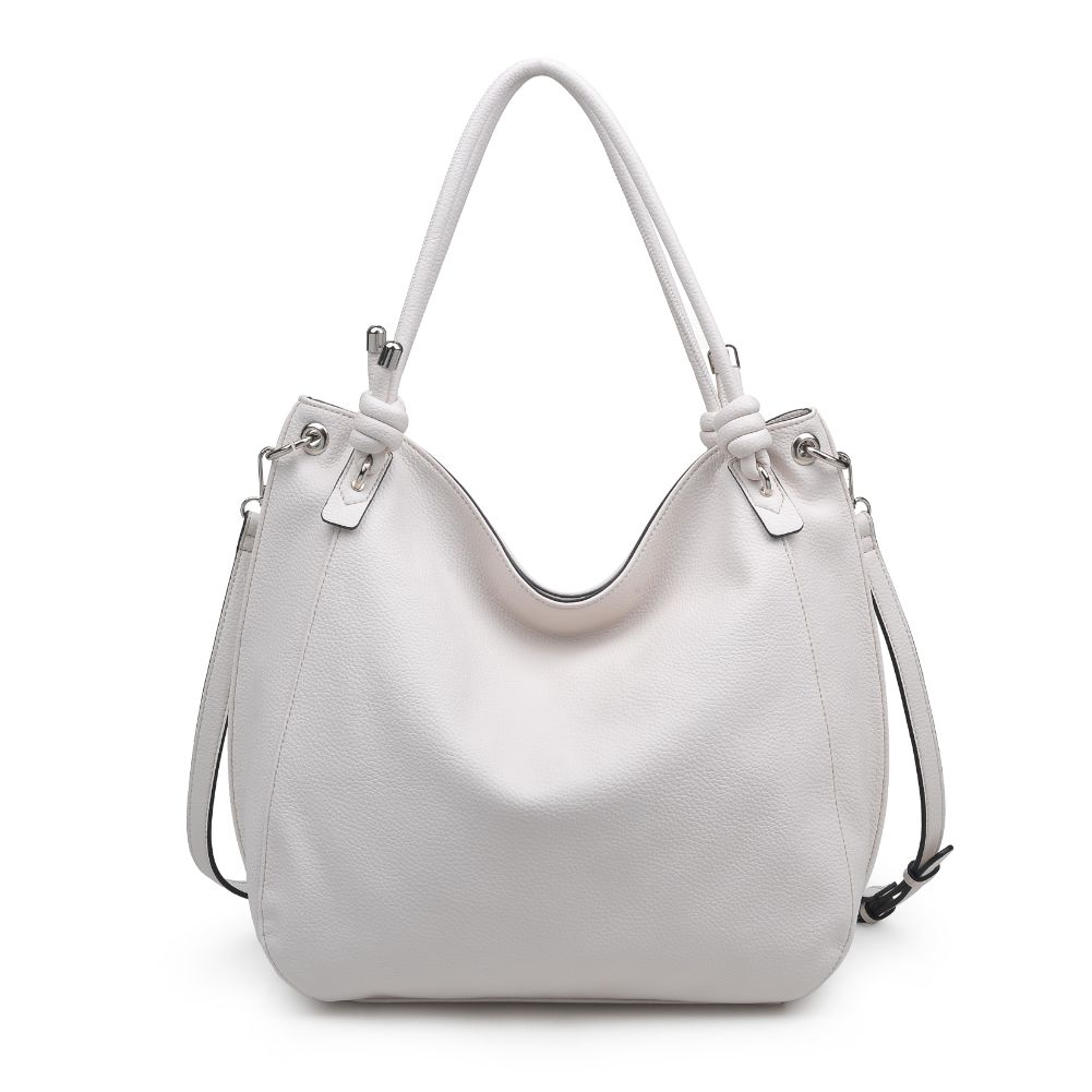 Product Image of Urban Expressions Devan Hobo 840611170347 View 1 | Cream