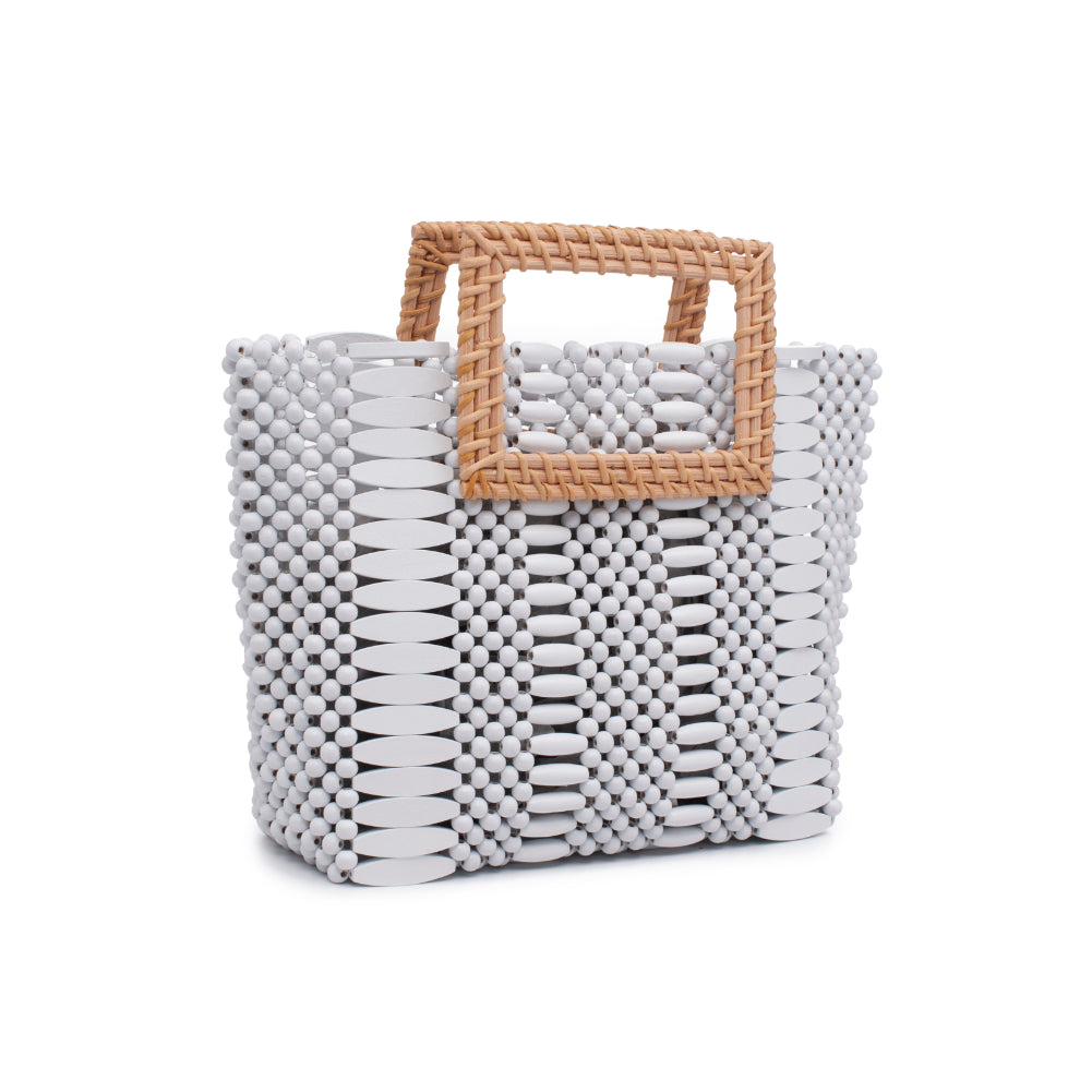 Product Image of Urban Expressions Del Mar Tote 840611178848 View 6 | White