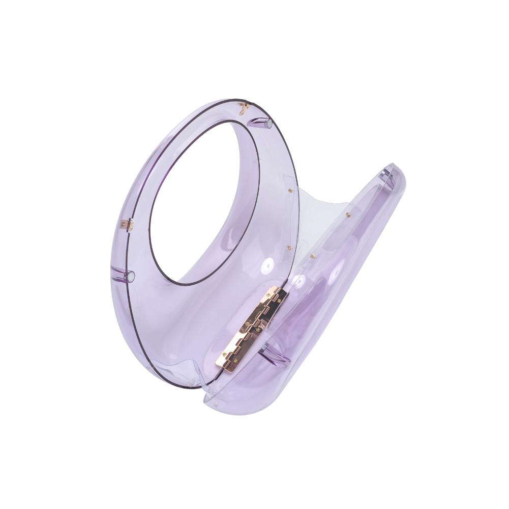 Woman wearing Lilac Urban Expressions Bess Evening Bag 840611122582 View 9 | Lilac