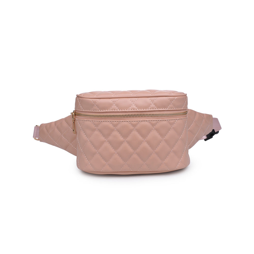 Woman wearing Nude Urban Expressions Hawthorn Belt Bag NA-840611158598 View 5 | Nude
