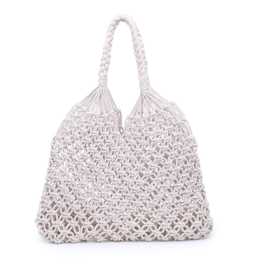 Product Image of Urban Expressions Penelope Tote NA-840611161857 View 1 | Ivory
