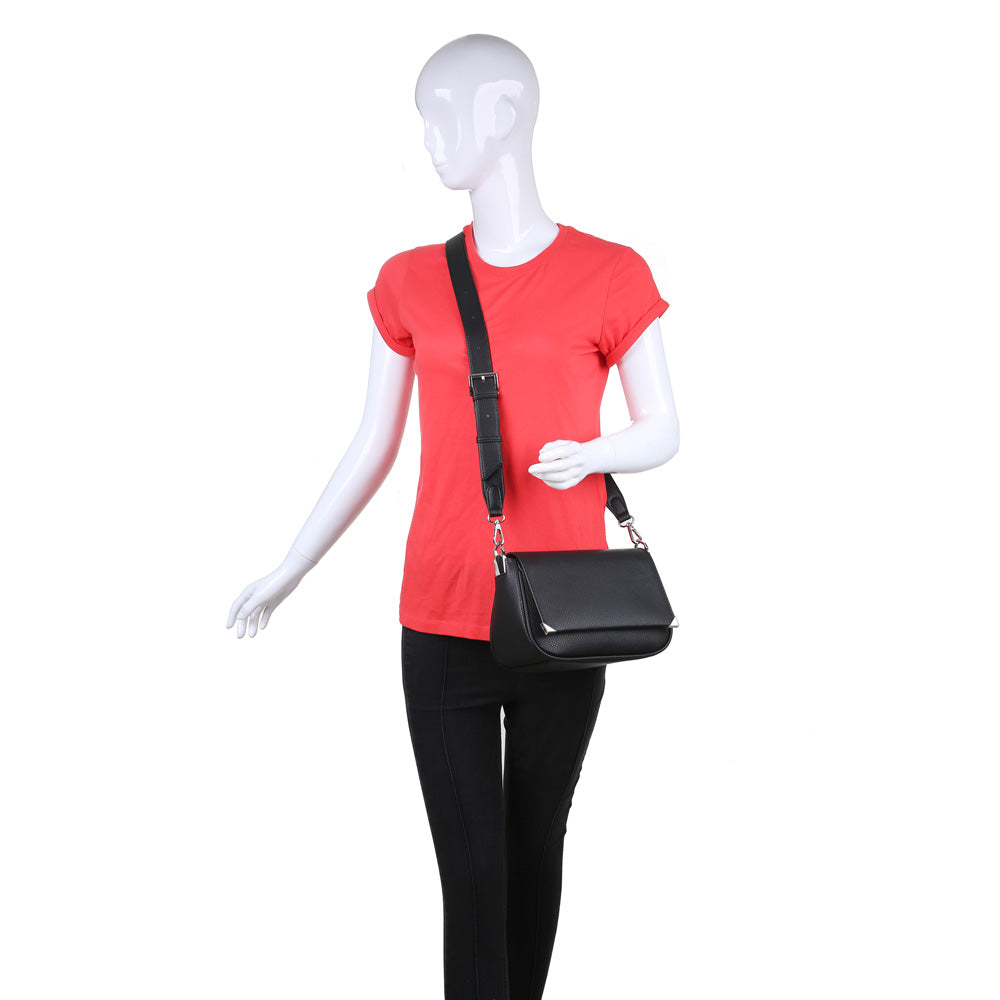 Product Image of Urban Expressions Langston Crossbody NA-840611161185 View 5 | Black
