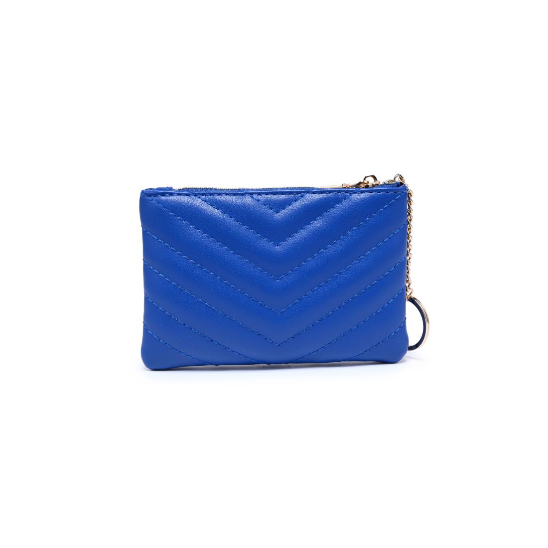 Woman wearing Electric Blue Urban Expressions Mackenzie Wallet 840504203831 View 7 | Electric Blue