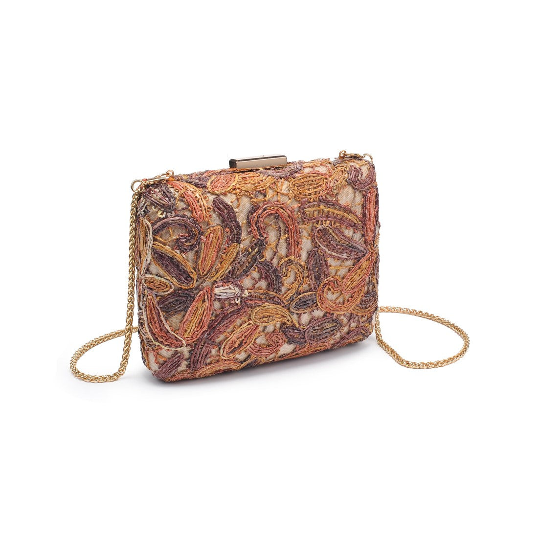 Woman wearing Multi Urban Expressions Ayla Evening Bag 840611149183 View 6 | Multi