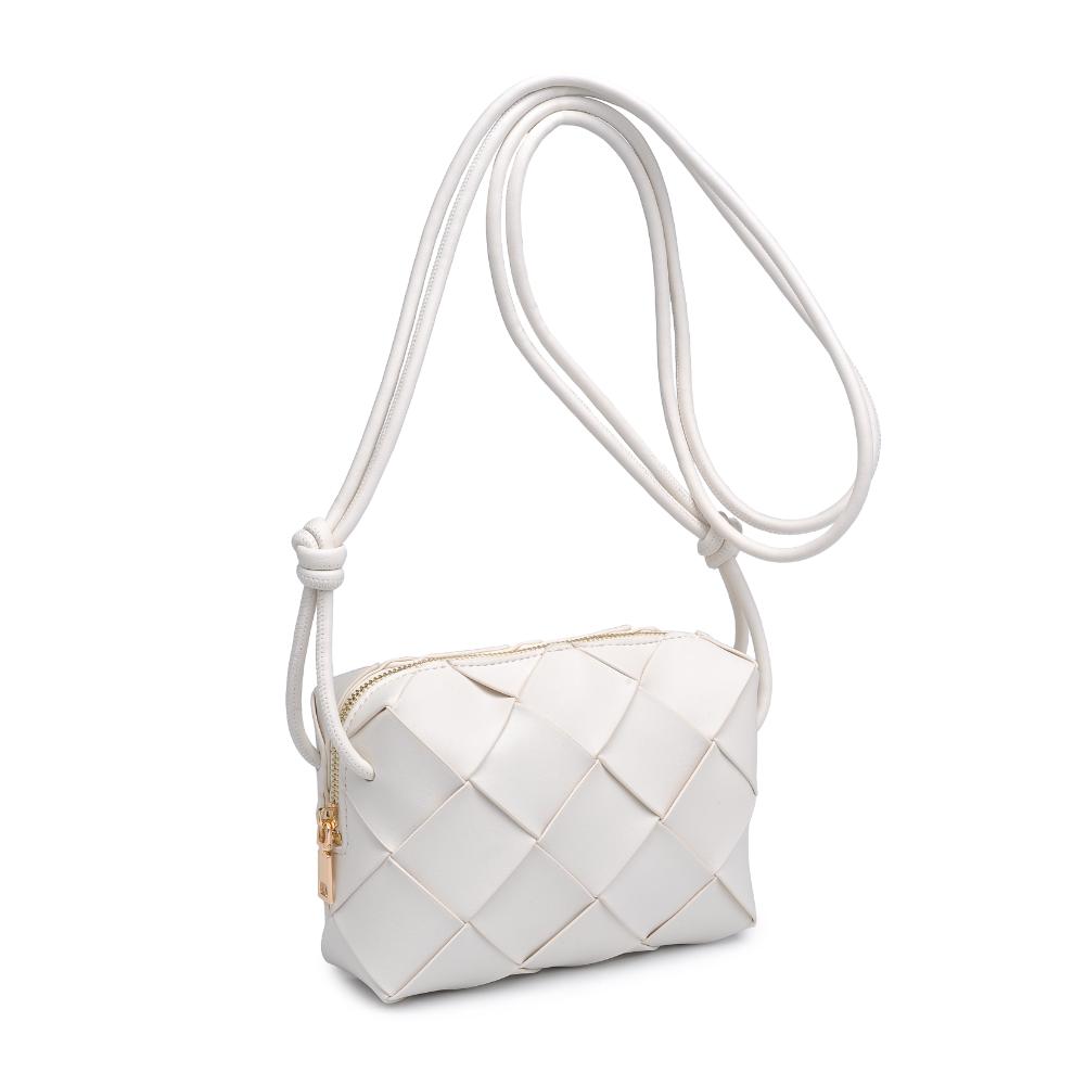 Product Image of Urban Expressions Kennedy Crossbody 840611126726 View 6 | Ivory