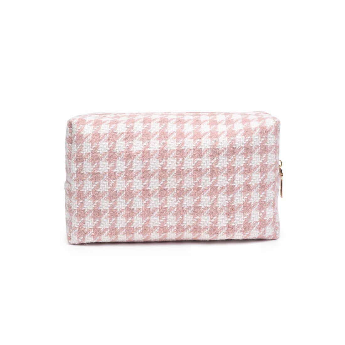 Urban Essentials Haute Tooth Cosmetic & Travel Organizer Pouch 840611197221 View 7 | Pink