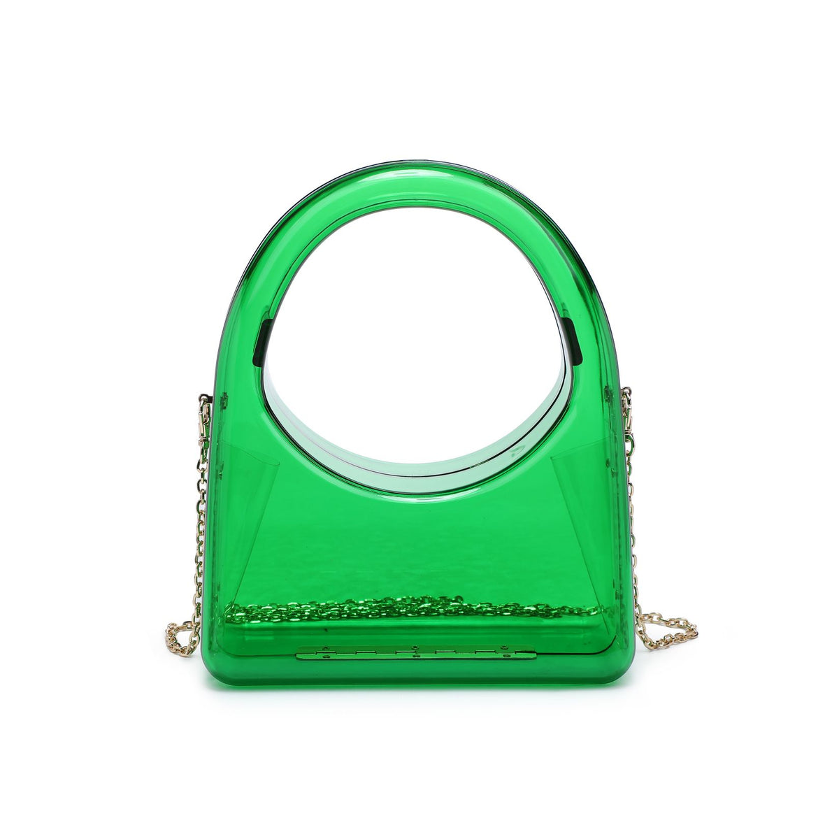 Woman wearing Green Urban Expressions Zoila Evening Bag 840611116918 View 5 | Green