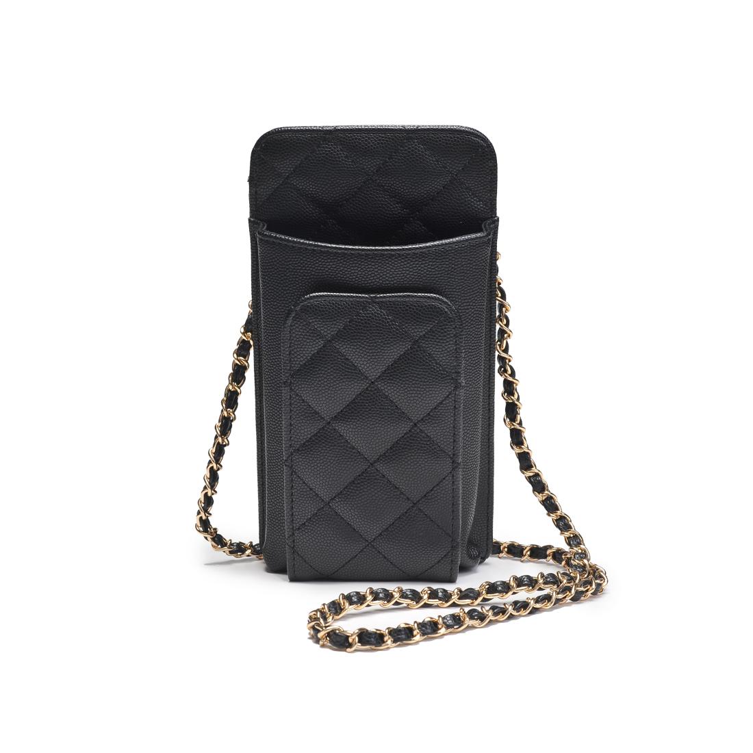 Product Image of Urban Expressions Brianna Cell Phone Crossbody 840504201356 View 5 | Black