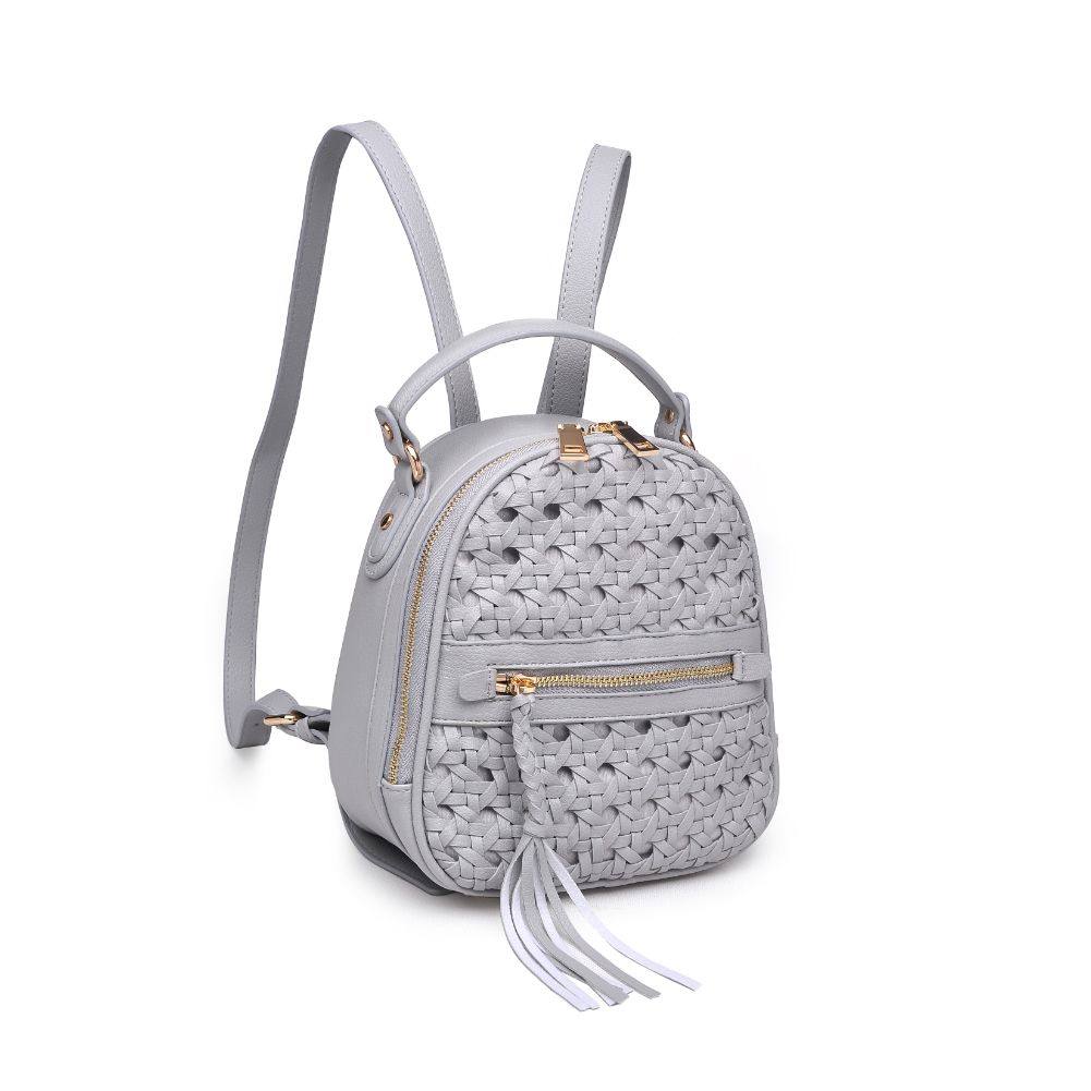 Product Image of Urban Expressions Sandy Backpack 840611167453 View 2 | Dove Grey
