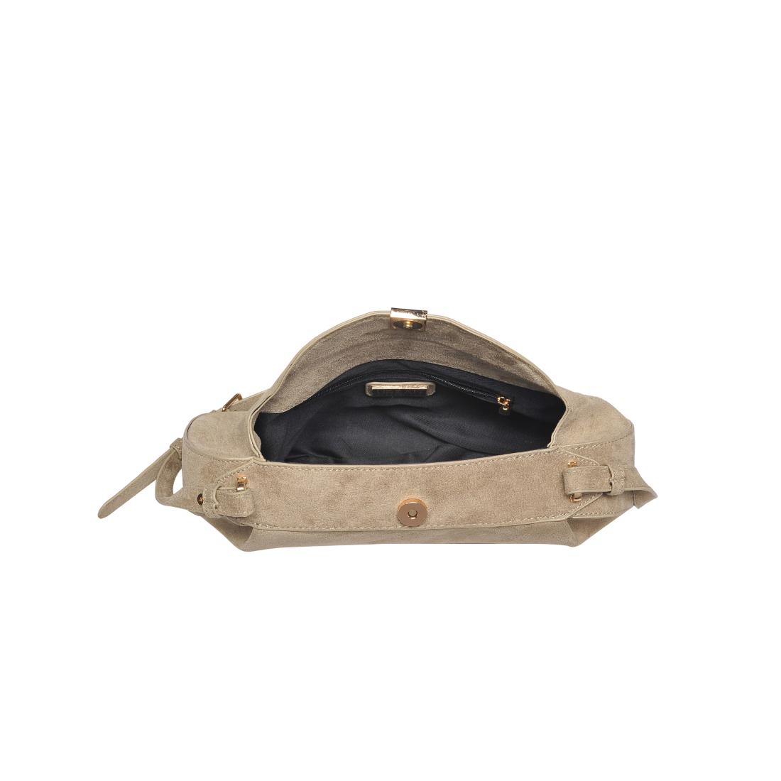 Woman wearing Sage Urban Expressions Lizzie Crossbody 840611199072 View 9 | Sage