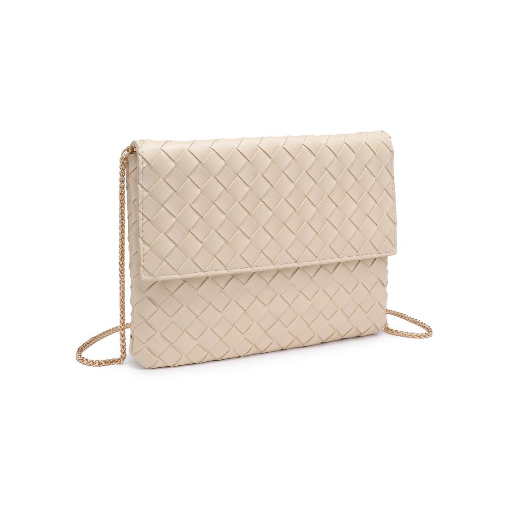 Woman wearing Oatmilk Urban Expressions Ivy Clutch 840611133328 View 6 | Oatmilk
