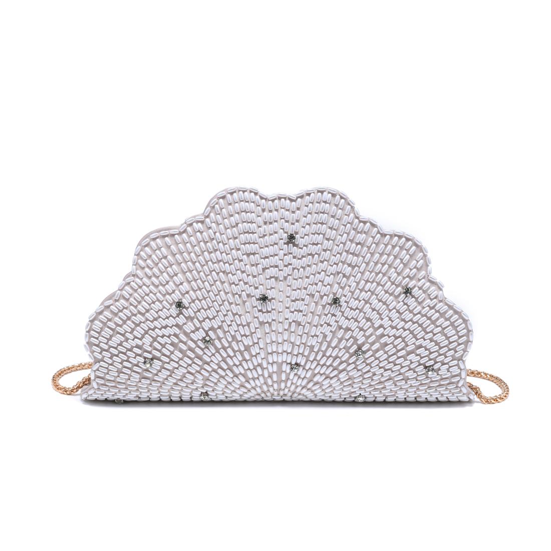 Urban Expressions Mason Evening Bag 840504204593 View 5 | Ivory