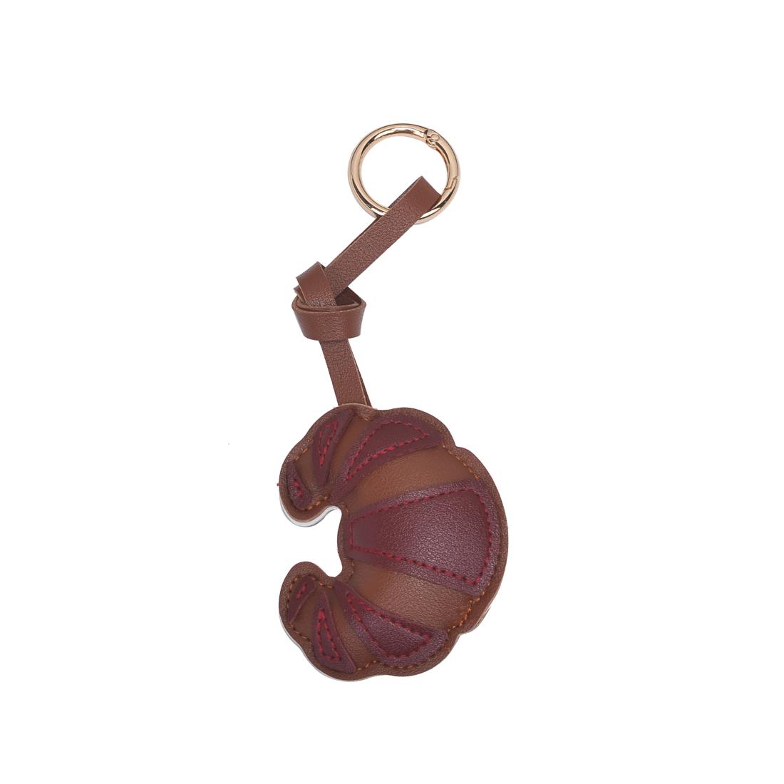 Product Image of Urban Expressions Joey Keychain Charm 840504201066 View 5 | Brown