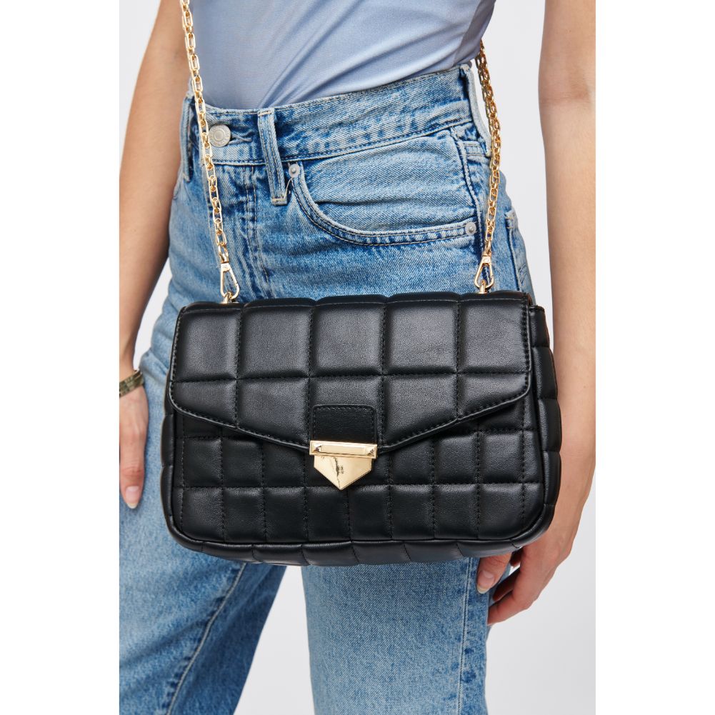 Woman wearing Black Urban Expressions Patsy Crossbody 840611184511 View 2 | Black