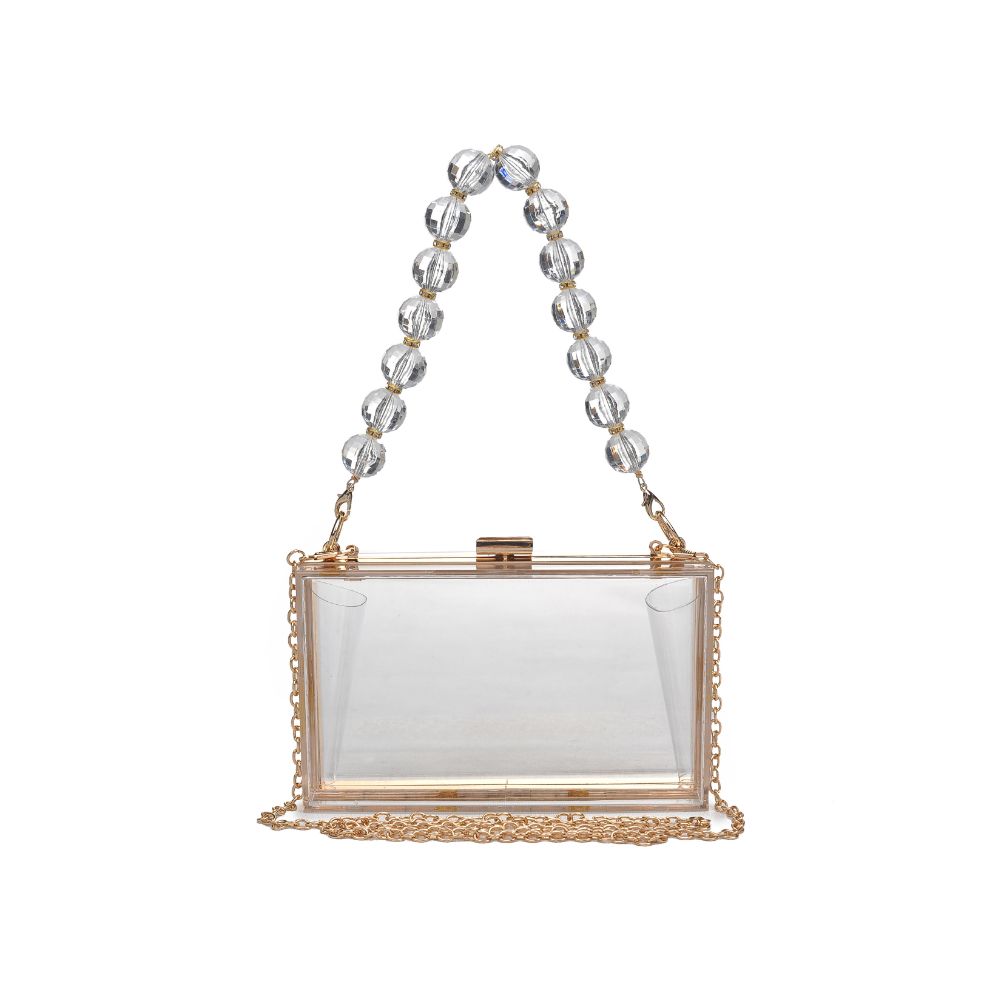 Product Image of Urban Expressions Mimi Evening Bag 840611169754 View 3 | Clear