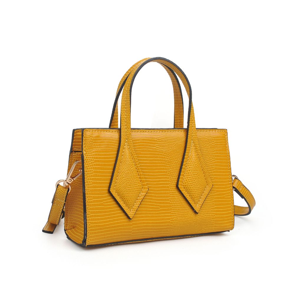 Product Image of Urban Expressions Holland Lizard Mini Bag 840611173638 View 2 | Mustard