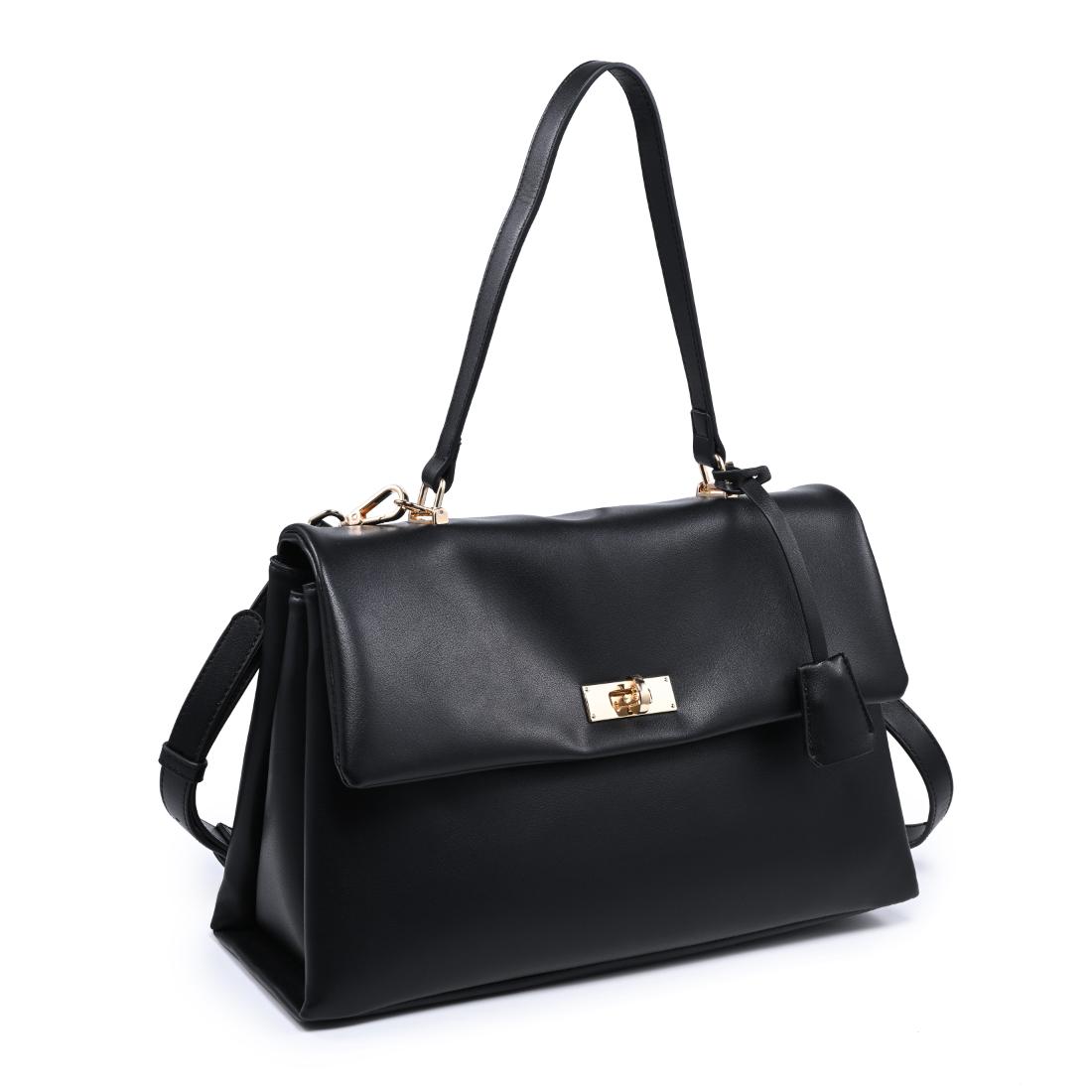 Urban Expressions Arrow Satchel 840504212925 View 6 | Black