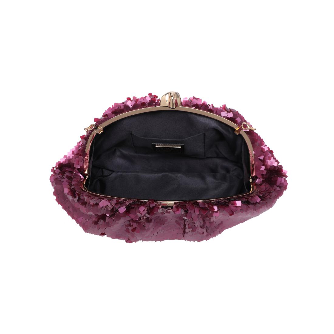 Urban Expressions Mairah Clutch 840504215308 View 4 | Burgundy