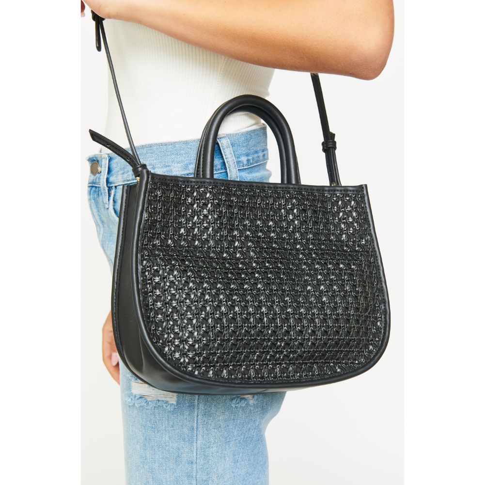 Woman wearing Black Urban Expressions Carmen Crossbody 840611169402 View 2 | Black