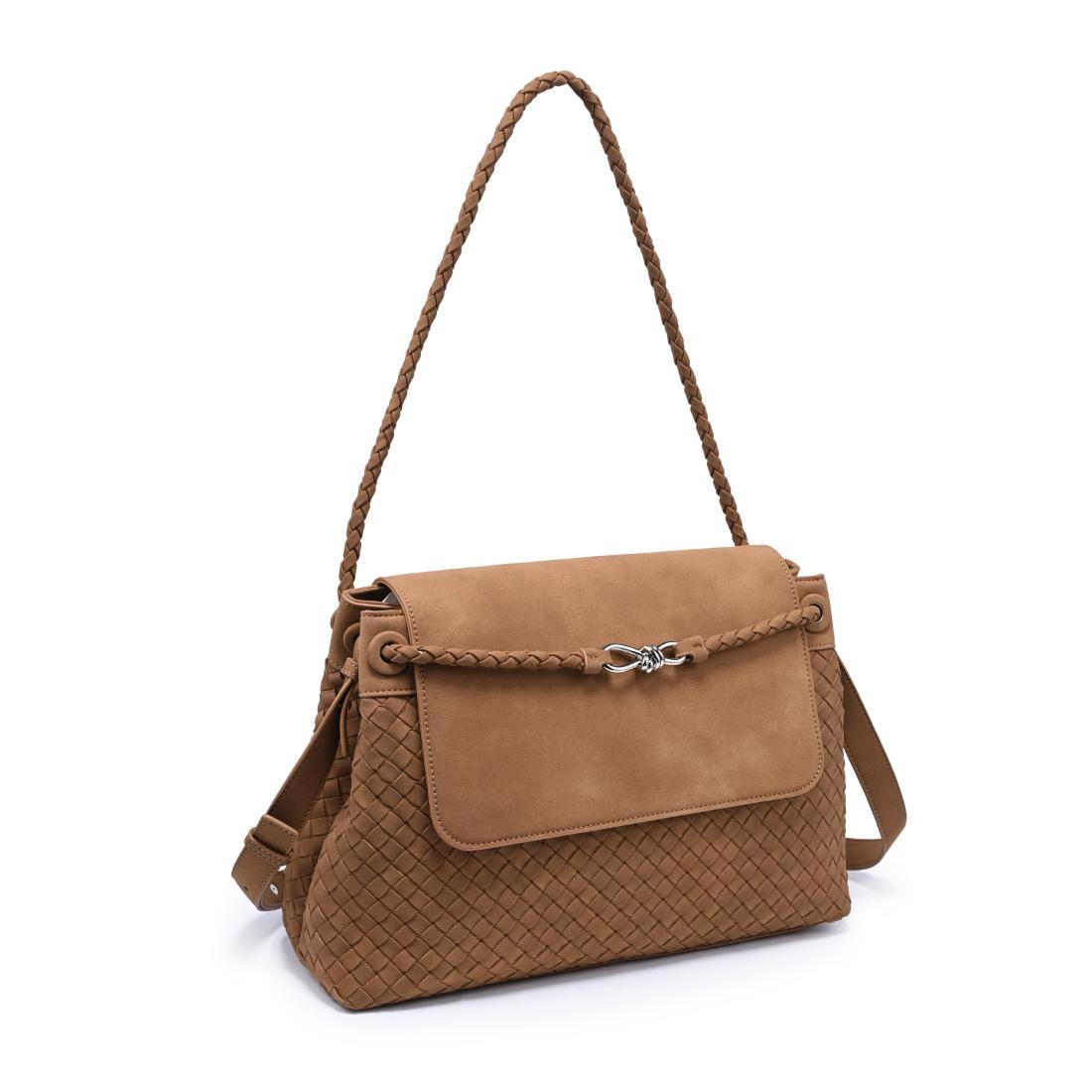 Urban Expressions Serenee Satchel 840504214882 View 2 | Camel