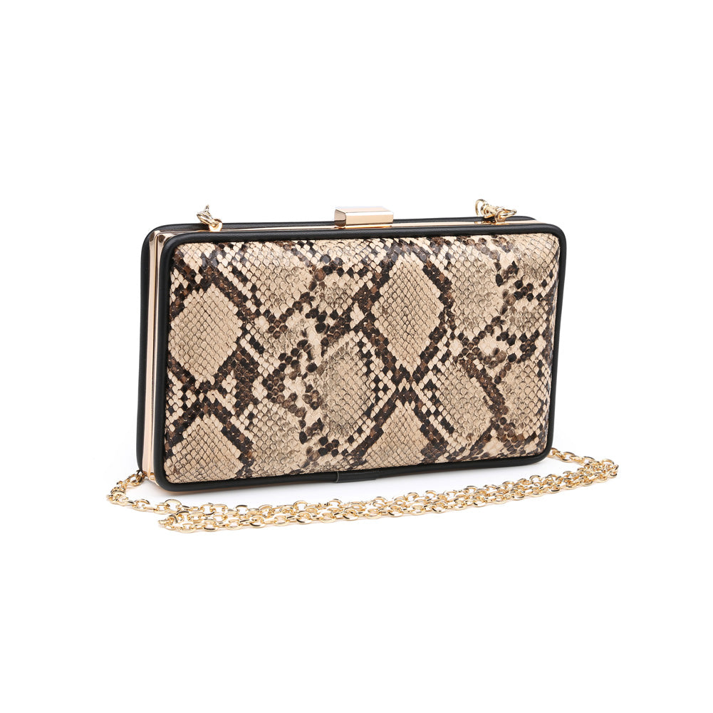 Product Image of Urban Expressions Elizabeth Snake Crossbody NA-840611157201 View 2 | Natural