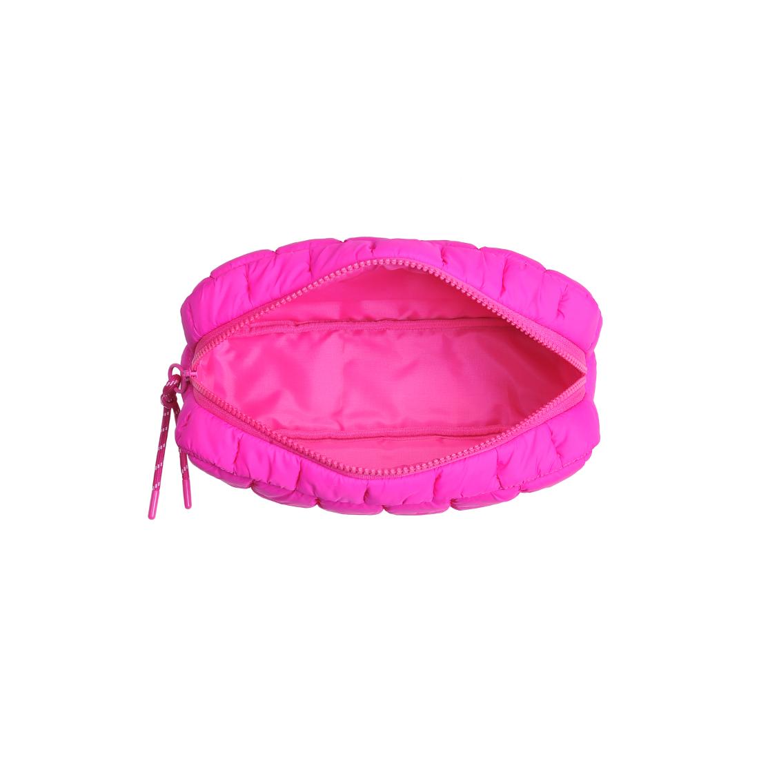 Urban Essentials Cloud Nine - Puffer Cosmetic & Travel Organizer Pouch 840611143778 View 8 | Fuchsia