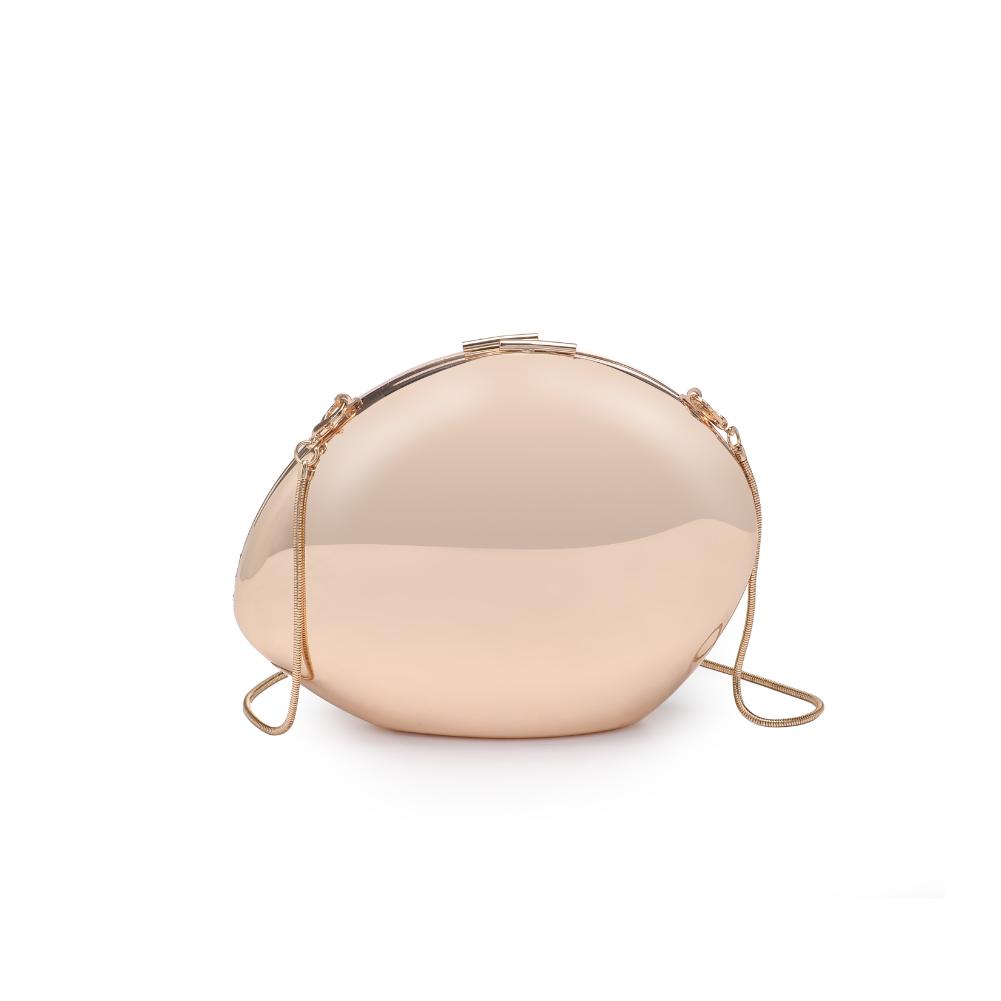 Product Image of Urban Expressions Reagen Evening Bag 840611193643 View 7 | Gold