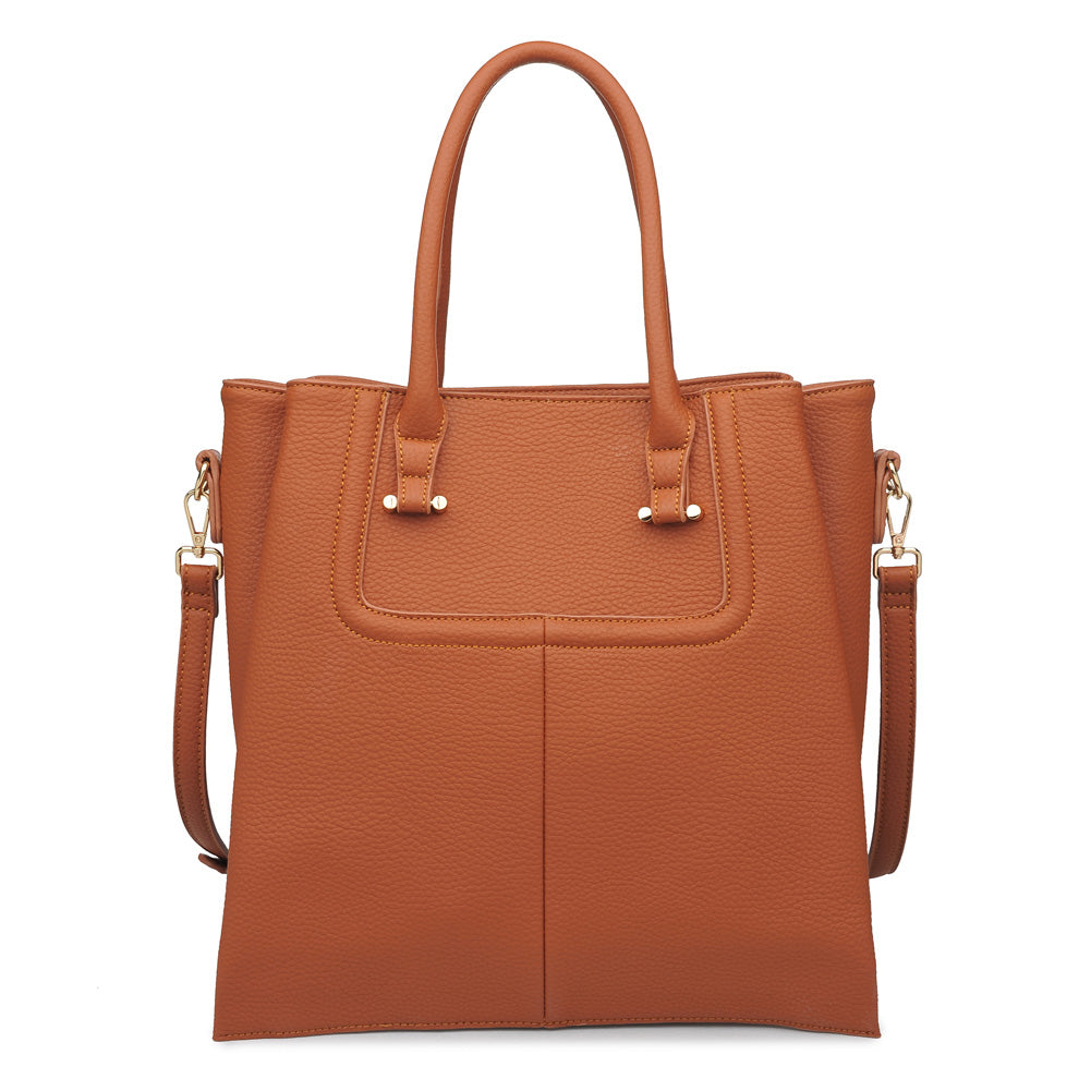 Product Image of Urban Expressions Dante Tote NA-840611150660 View 1 | Tan