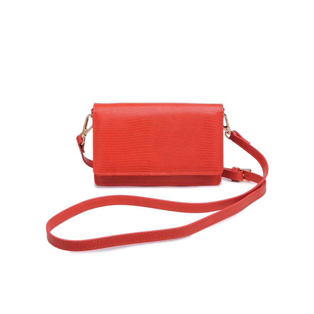 Product Image of Urban Expressions Emma Lizard Crossbody 840611173942 View 1 | Orange