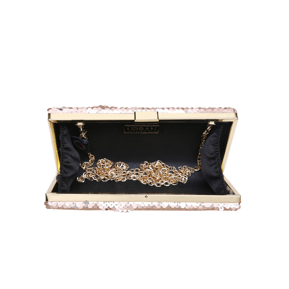 Product Image of Urban Expressions Diana Clutch NA-840611157225 View 4 | Rose Gold