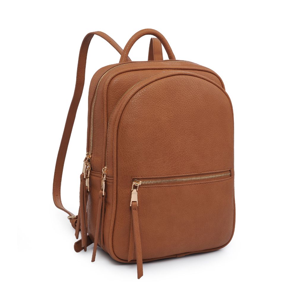 Product Image of Urban Expressions Mercer Backpack 840611178862 View 6 | Tan