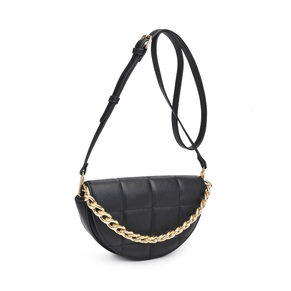 Product Image of Urban Expressions Natalie Crossbody 840611178602 View 6 | Black