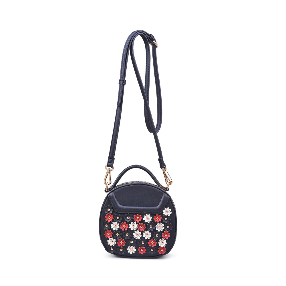 Woman wearing Black Urban Expressions Rosaline Crossbody NA-840611127686 View 5 | Black