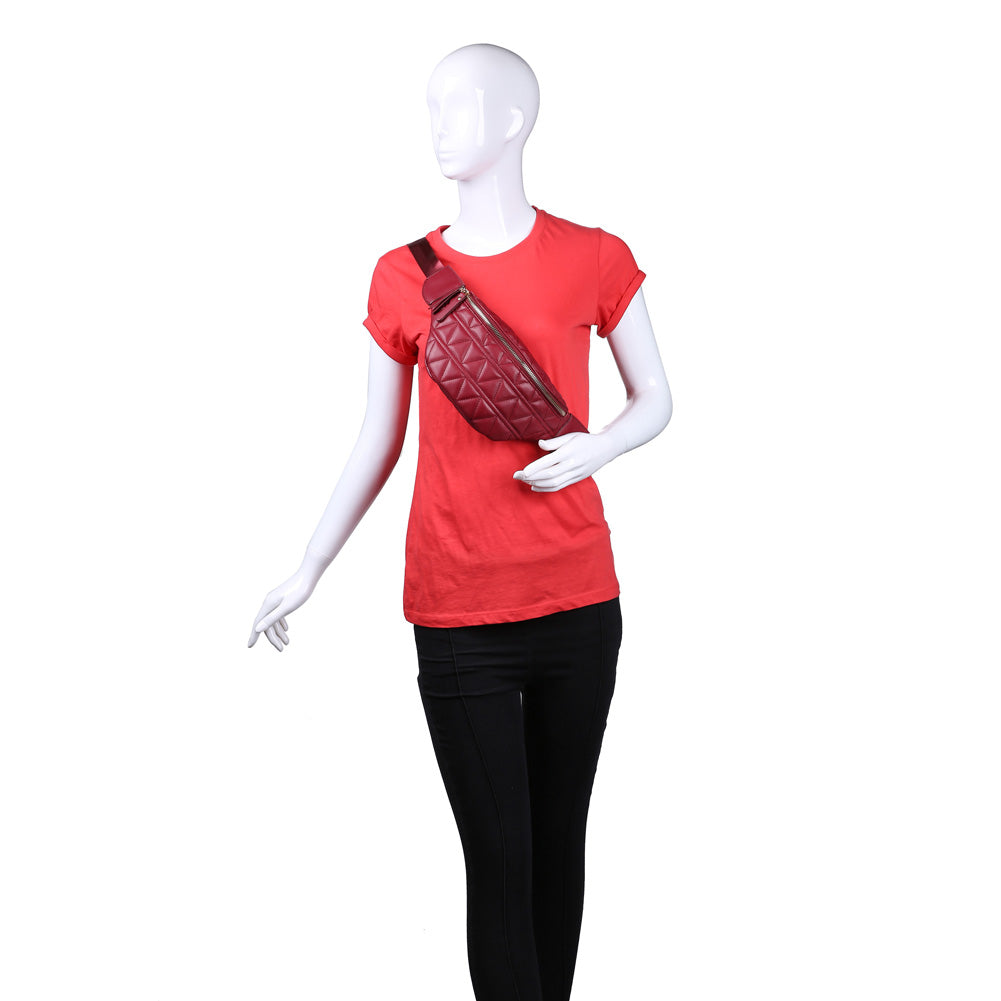 Product Image of Urban Expressions Puma Belt Bag NA-840611152664 View 5 | Red