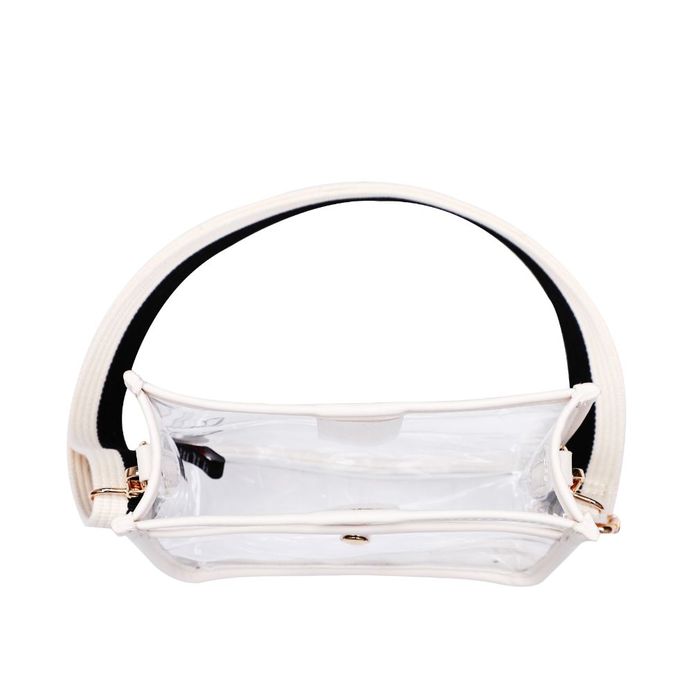 Woman wearing Ivory Urban Expressions Beckham Crossbody 840611119995 View 9 | Ivory