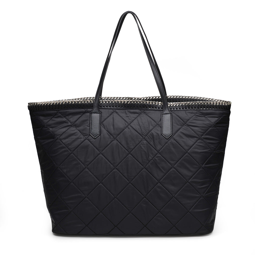 Woman wearing Black Urban Expressions Rush Tote 840611156532 View 5 | Black
