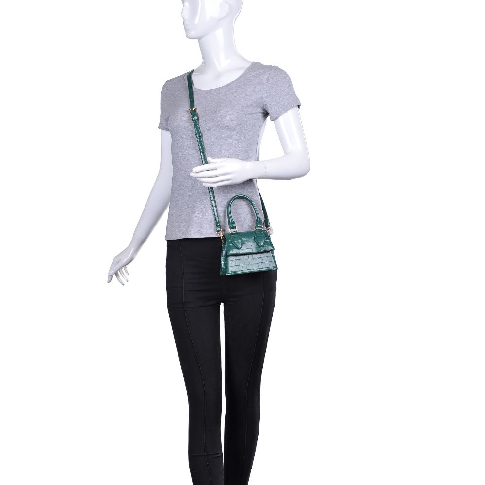 Product Image of Urban Expressions Jojo Crossbody 840611174062 View 5 | Emerald