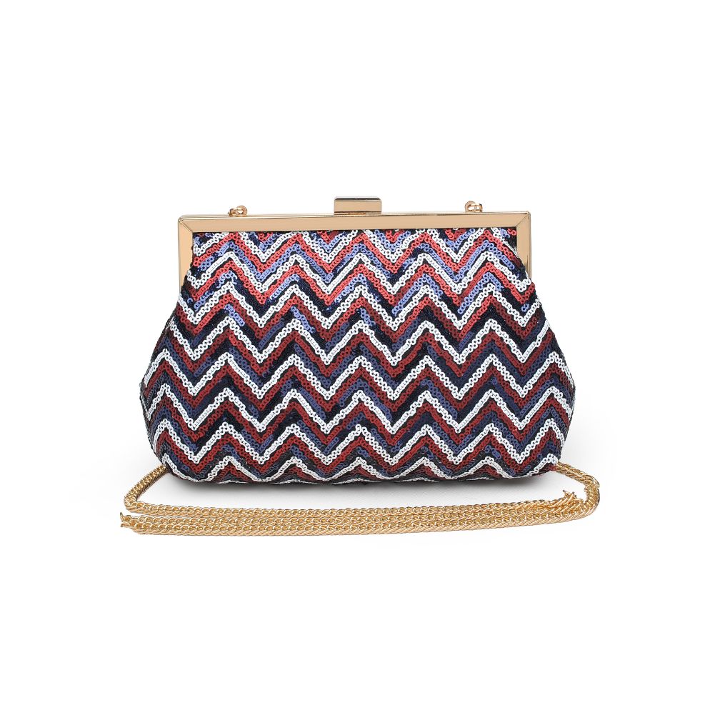 Product Image of Urban Expressions Billie Evening Bag 840611165169 View 5 | Red Multi