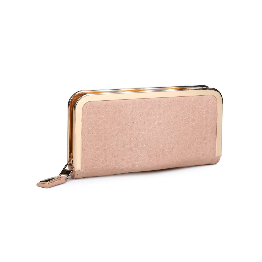 Product Image of Urban Expressions Trenton Wallet 840611128096 View 6 | Nude