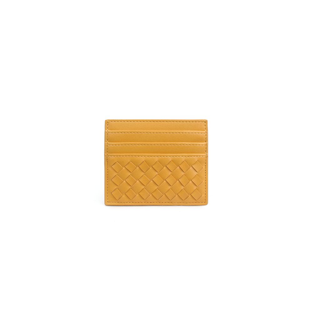 Product Image of Urban Expressions Jolene Card Holder 840611173317 View 1 | Mustard