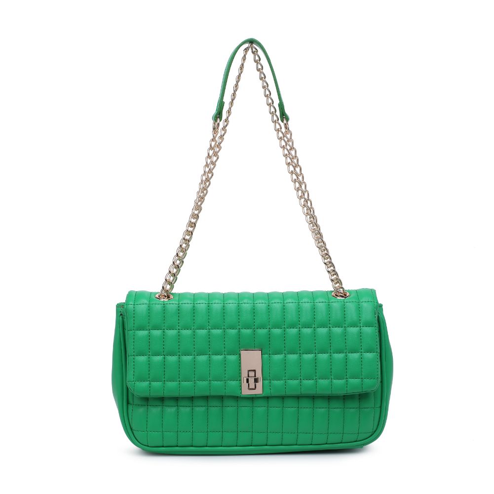 Woman wearing Classic Green Urban Expressions Farah Crossbody 840611107121 View 5 | Classic Green