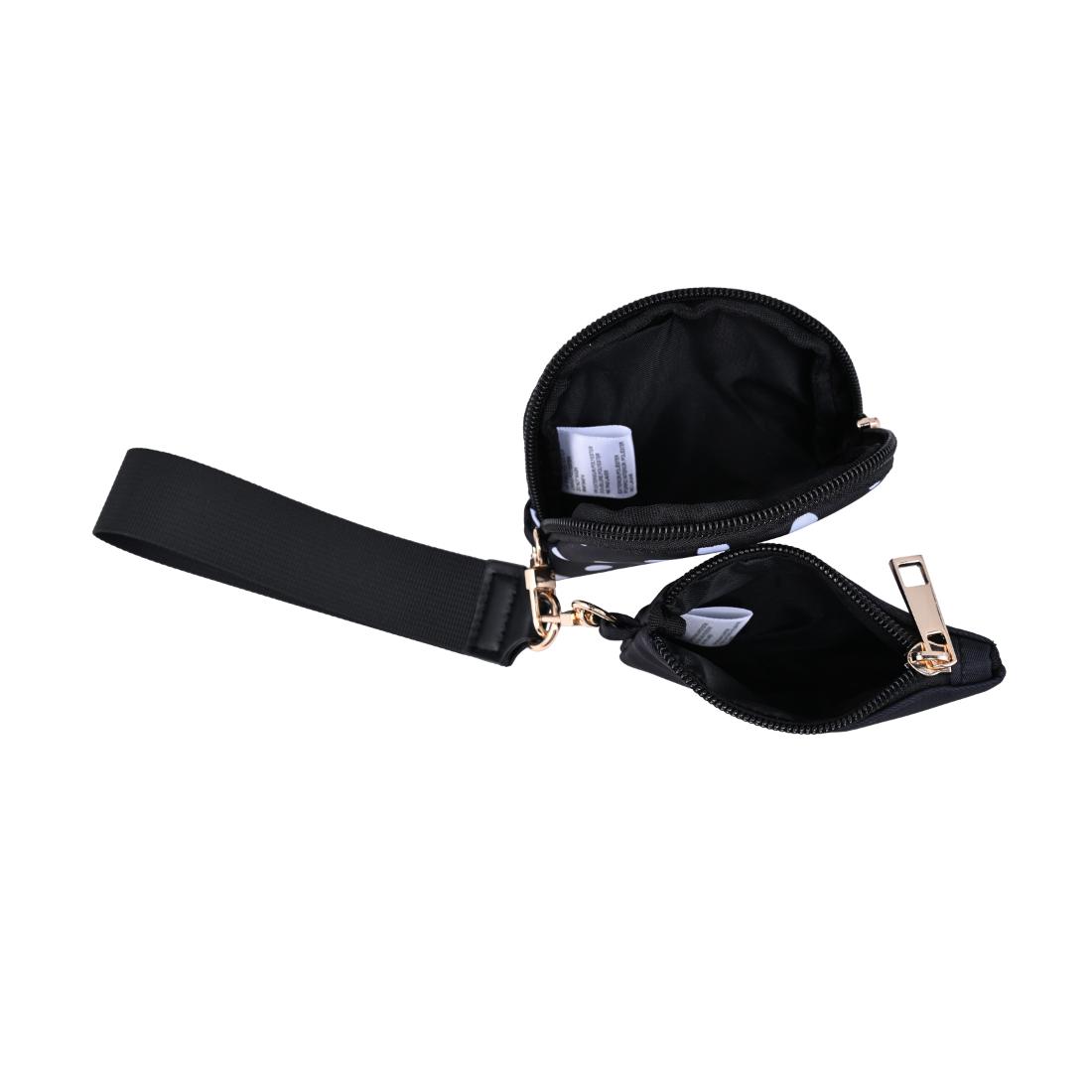 Urban Expressions Link & Carry - Polka Dot Wristlet 840504202704 View 8 | Black