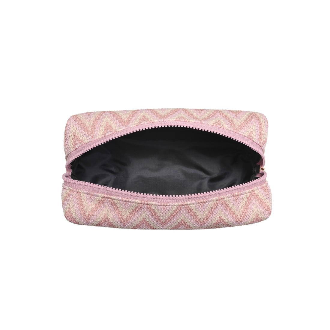 Urban Essentials V-Muse Cosmetic & Travel Organizer Pouch 840611197795 View 8 | Pink Multi