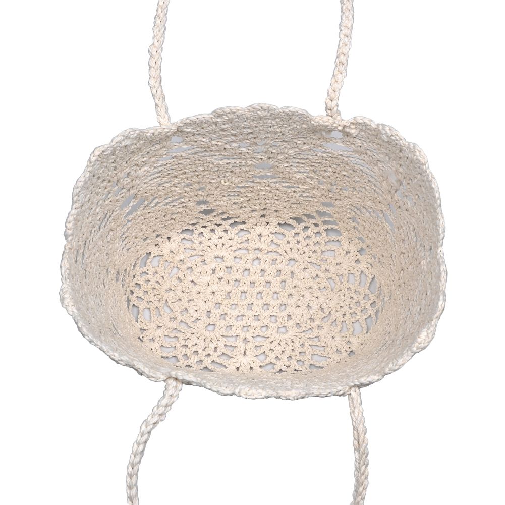 Product Image of Urban Expressions Poppy Tote 840611169556 View 4 | Ivory