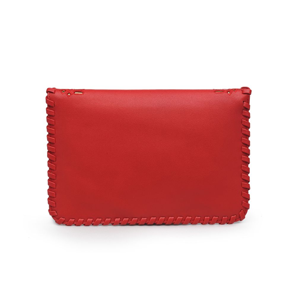 Product Image of Urban Expressions Spencer Clutch NA-840611164308 View 3 | Red