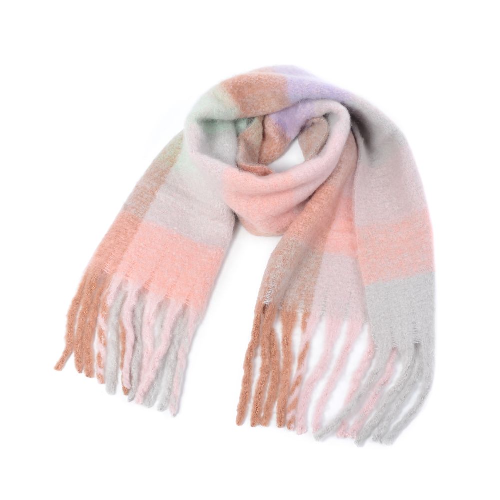 Product Image of Urban Expressions MAGGIO Scarves 840611103987 View 5 | Pink Multi