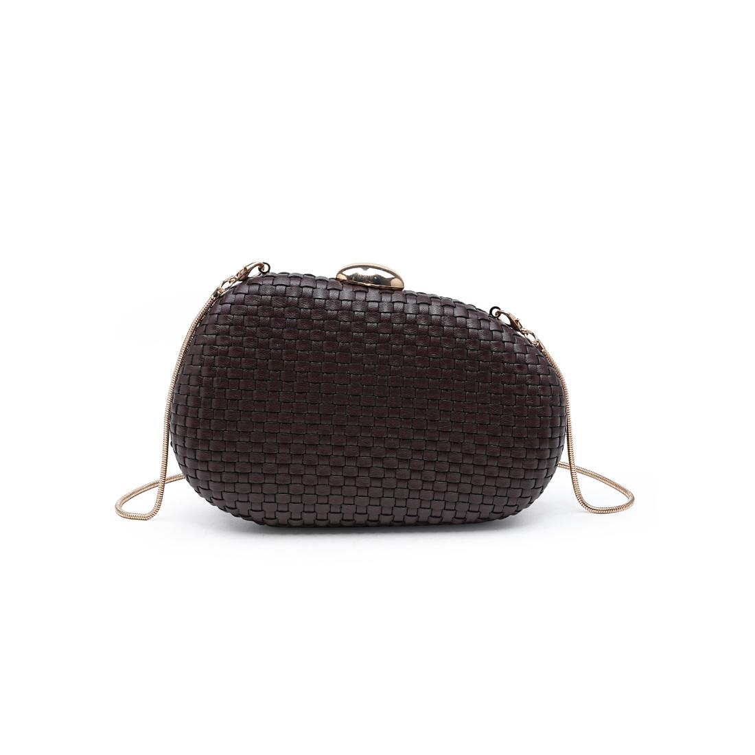 Urban Expressions King Evening Bag 840504213496 View 3 | Chocolate