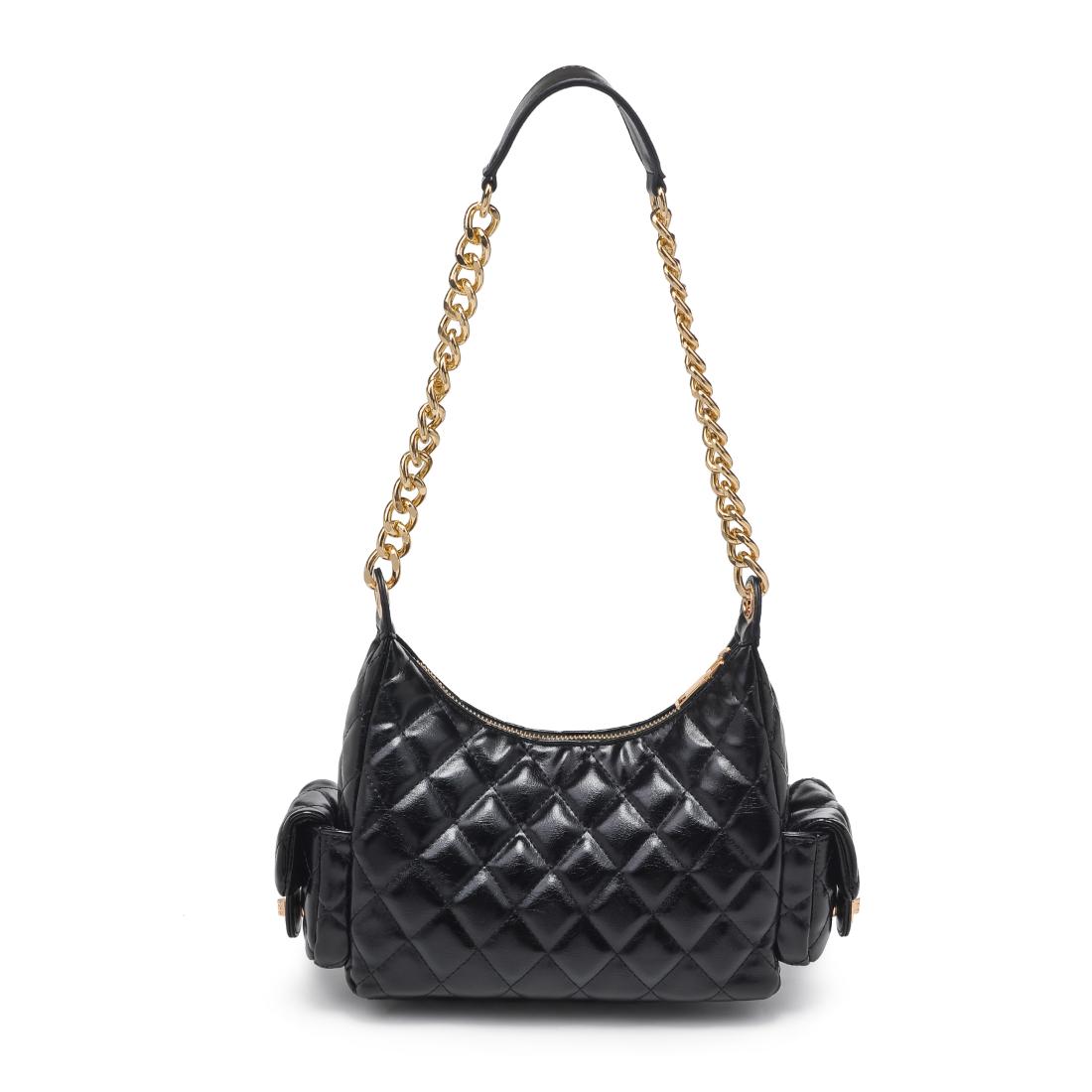 Product Image of Urban Expressions Janette Shoulder Bag 840611199126 View 7 | Black